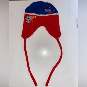 Vintage 2003 Nick Jr Blue’s Clues Red Winter Hat Beanie Ages 1-3 Embroidered